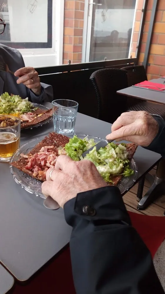 Crepes Lardons Salade