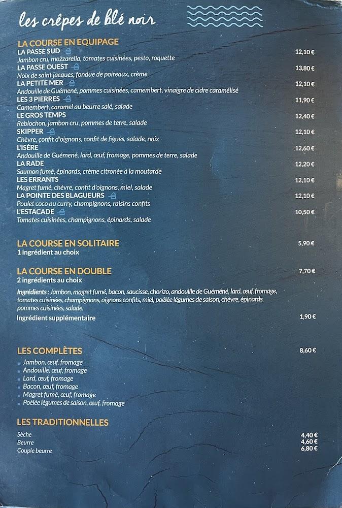 LA PASSE SUD - Menu Image 1
